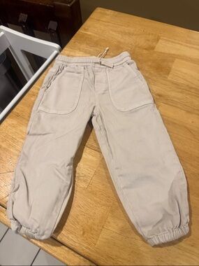 Zara Kids Beige Jogger Pants